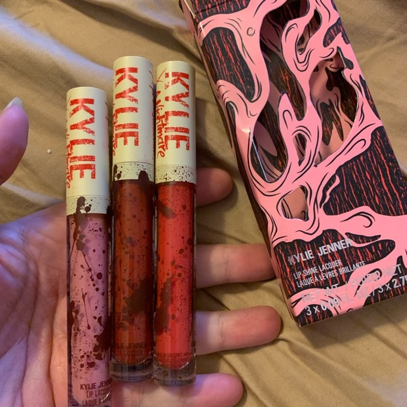 Kylie Jenner Nightmare on Elm Street Freddy Krueger Lip Shine Laquer NEW!